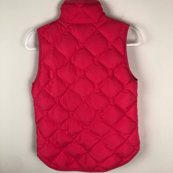 J. Crew- Pink Excursion down blend quilted vest - Picture 6 of 9